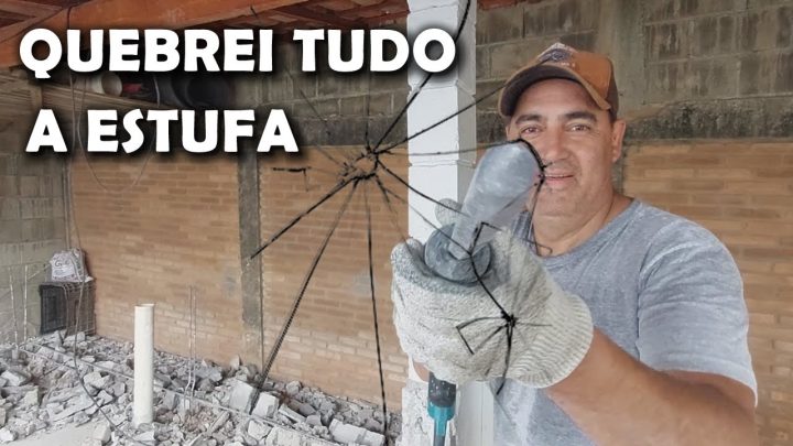 derrubei - DERRUBEI TUDO ACABOU O BERÇARIO DE PEIXES canal saalada