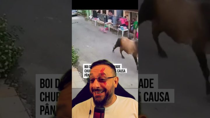 virar - Boi amostradinho querendo virar churrasco antes da hora. Vídeo de HUMOR com o Biólogo Henrique