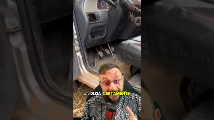 túlio - Cobra caninana entrou no painel do carro de Túlio botinha