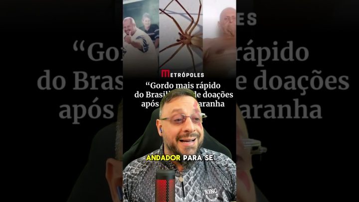 mais - “Gordo mais rápido do Brasil” vive de doações após picada de aranha