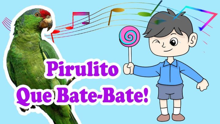 pirulito - Assobio papagaio - canto “pirulito que bate bate” para treinar papagaio