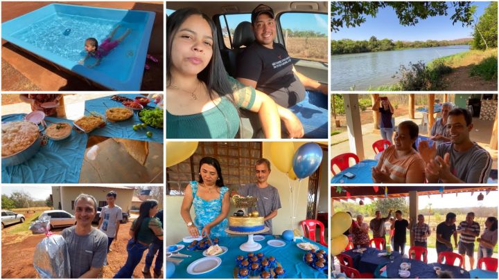 comemorar - FOMOS COMEMORAR O ANIVERSÁRIO DO NOSSO AMIGO NO RANCHO| DOMINGÃO COM MUITA DIVERSÃO E COMIDA BOA !!!