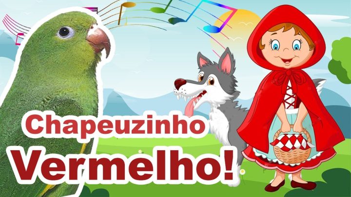 chapeuzinho - Assobio papagaio - canto chapeuzinho vermelho para treinar papagaio