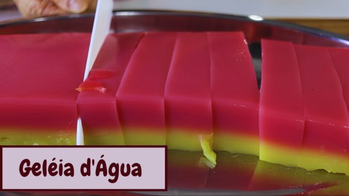 d… - GELÉIA D' AGUA. É TÃO FÁCIL DE FAZER COM APENAS 3 INGREDIENTES.