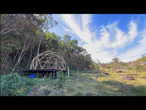 lobato - CONSTRUINDO UM DOMO GEODÉSICO - ESPAÇO ENTRERIOS - MONTEIRO LOBATO SP