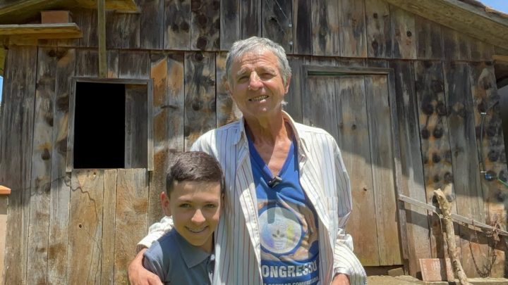 conserva - ELE CONSERVA CARNE NA LATA E DORME NO COLÇÃODE PALHA - SEU ANTONIO DE SAO JOSE DO CERRITO