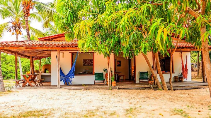 praiana - CASA PRAIANA RÚSTICA com FOGÃO e FORNO a LENHA na VARANDA