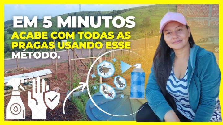 (com - ACABE DE VEZ COM TODAS AS PRAGAS DA SUA HORTA COM ESSE MÉTODO NATURAL