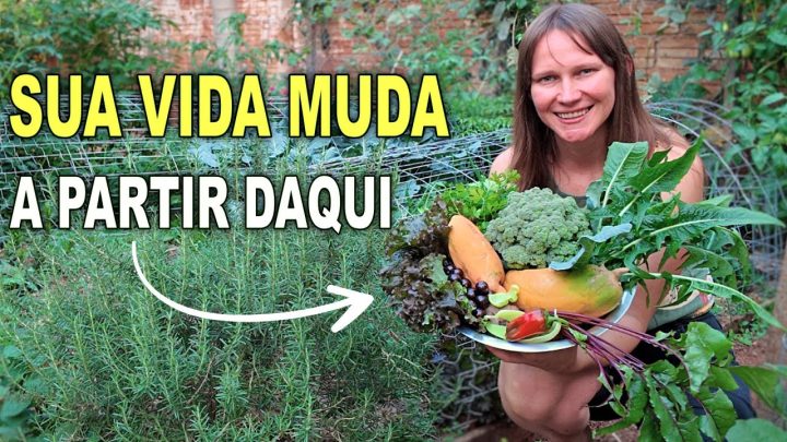 uma… - Por que sua vida muda quando você tem uma HORTA EM CASA 🌱