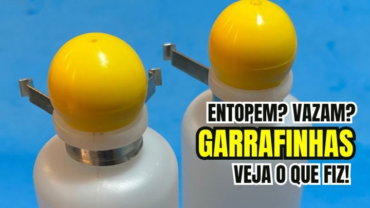 fiz - Canários ENTUPIAM as GARRAFINHAS automáticas. VEJA O QUE FIZ!