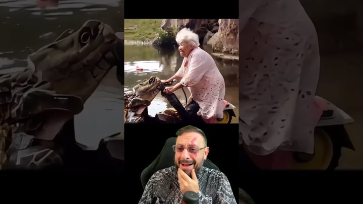 faz… - Vovozinha que faz magia com crocodilo ataca novamente. Vídeo de HUMOR ANIMAL com o Biólogo Henrique