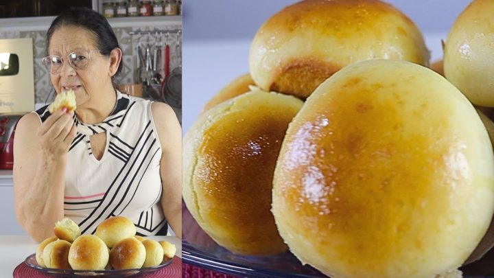 Receitas - 🍞☕PÃO DE BATATA DOCE SUPER FÁCIL: TRANSFORME O SEU CAFÉ DA MANHÃ E DA TARDE!🌟